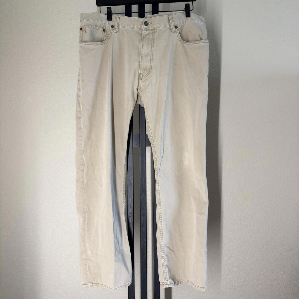 Polo Ralph Lauren Men's 5-Pocket Chino Pants Khaki Tan 38x30